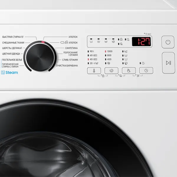 Mașină de spălat Samsung WW65A4S00CE/LP 6.5 kg / 1000 rpm / White photo 8