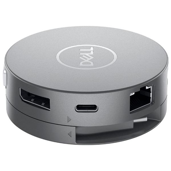 Adaptor Hub Dell DA310 USB Type-C/ Gray photo 2