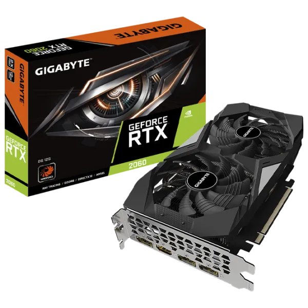 Placă video Gigabyte GeForce RTX 2060 D6 PCI Express x16 3.0 / 12 GB photo 6 Placă video Gigabyte GeForce RTX 2060 D6 PCI Express x16 3.0 / 12 GB photo 6