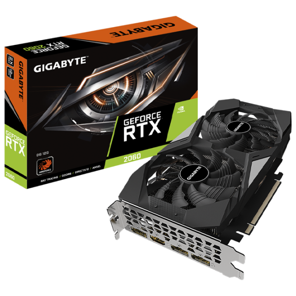 Placă video Gigabyte GeForce RTX 2060 D6 PCI Express x16 3.0 / 12 GB photo 6 Placă video Gigabyte GeForce RTX 2060 D6 PCI Express x16 3.0 / 12 GB photo 6