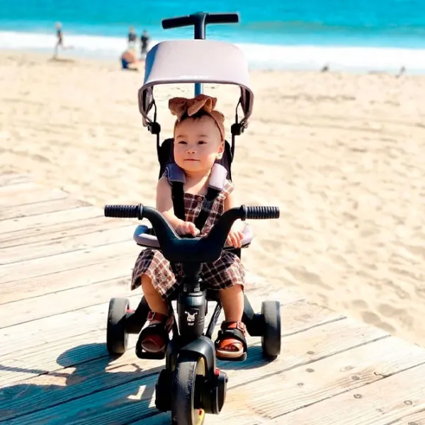 Triciclu Doona Liki Trike S3 20 kg/ Gray photo 6