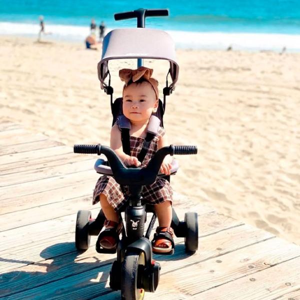 Triciclu Doona Liki Trike S3 20 kg/ Gray photo 6