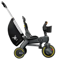 Triciclu Doona Liki Trike S5 25 kg/ Black photo 3