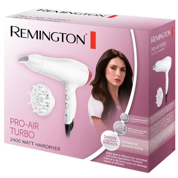 Uscător de păr Remington D5226 2400 W / White photo 6