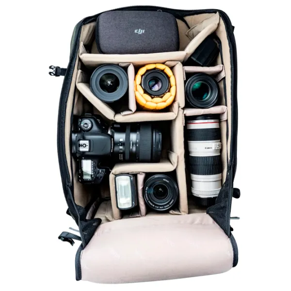 Rucsac pentru aparat foto Vanguard Veo Select 48BF Polister, neylon/ Green photo 7