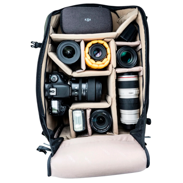 Rucsac pentru aparat foto Vanguard Veo Select 48BF Polister, neylon/ Green photo 7
