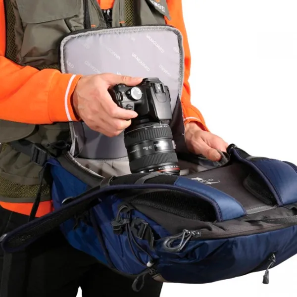 Rucsac pentru aparat foto Vanguard RENO 41 Polister, neylon/ Blue photo 9 Rucsac pentru aparat foto Vanguard RENO 41 Polister, neylon/ Blue photo 9