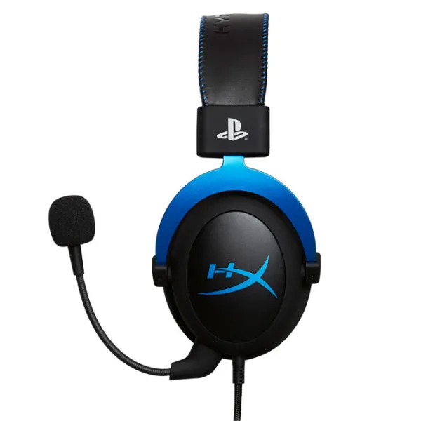 Наушники HyperX Cloud Синий Черный Проводная/ Игровой photo 2