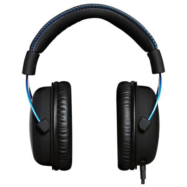 Наушники HyperX Cloud Синий Черный Проводная/ Игровой photo 4