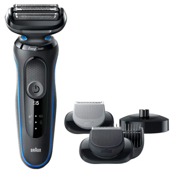 Бритва электрическая Braun Series 5 50-B4650cs Синий Черный  photo 2