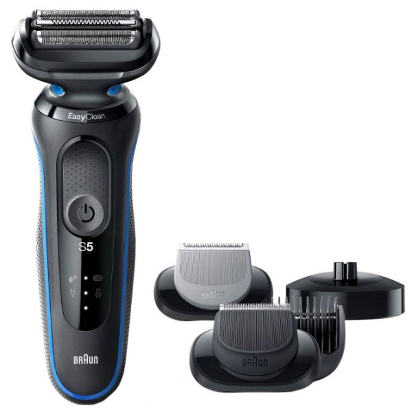 Бритва электрическая Braun Series 5 50-B4650cs Синий Черный  photo 2