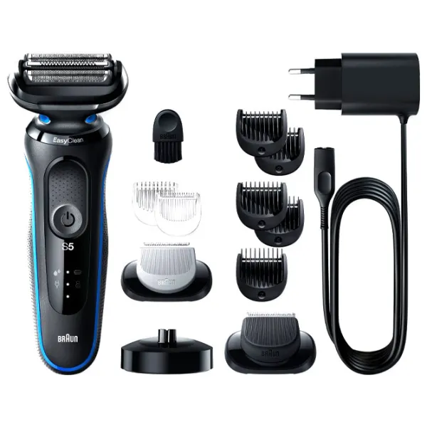 Бритва электрическая Braun Series 5 50-B4650cs Синий Черный  photo 3