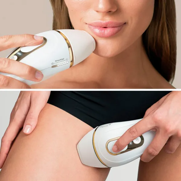 Эпилятор Braun PL5347 Silk-expert Pro 5 Сухая/ Золотой Белый photo 4