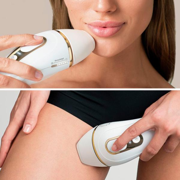 Эпилятор Braun PL5347 Silk-expert Pro 5 Сухая/ Золотой Белый photo 4