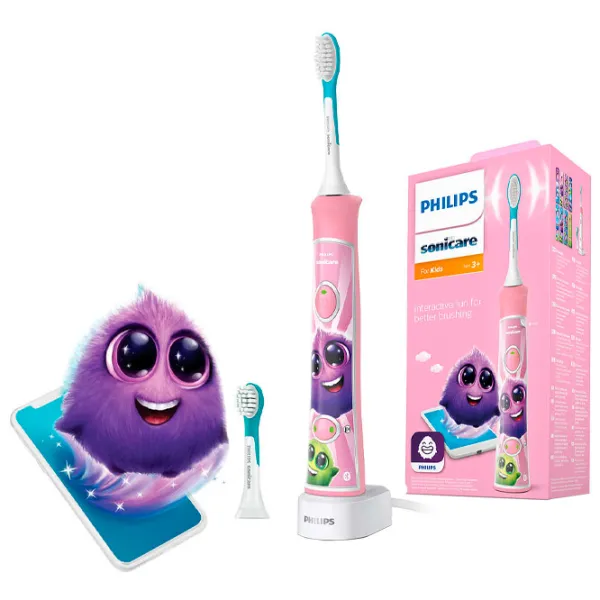 Periuță de dinți electrică Philips HX6352/ 42 Ultrasunete/ Pink photo 3