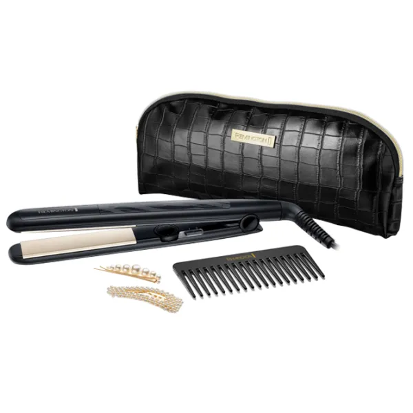 Placă de îndreptat părul Remington S3505 43 W/ Gold Black photo 4