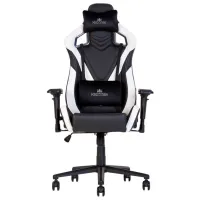 Scaun Gaming Nowy Styl Hexter Pro R4D Black White photo 2