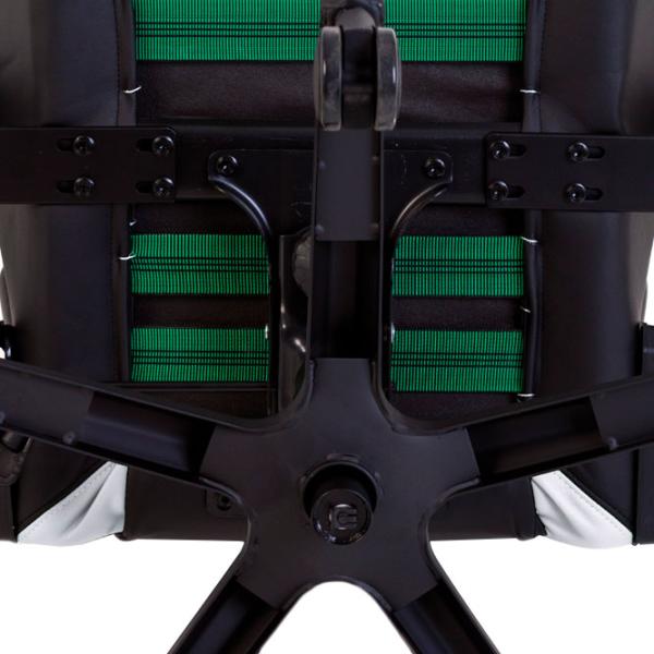 Игровое кресло Nowy Styl Hexter Pro R4D Черный Белый photo 6