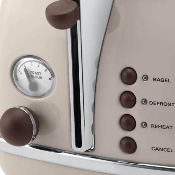 Toster Delonghi CTOV-2103.BG Electronic/ 900 W/ Beige photo 2