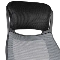Fotoliu de birou Halmar Solaris Țesătură membranică/ Black Gray photo 4