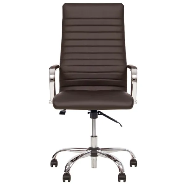 Офисное кресло Nowy Styl Liberty ECO-30 ЭКО Кожа/ Черный Хром photo 2