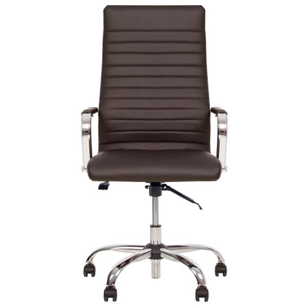 Офисное кресло Nowy Styl Liberty ECO-30 ЭКО Кожа/ Черный Хром photo 2