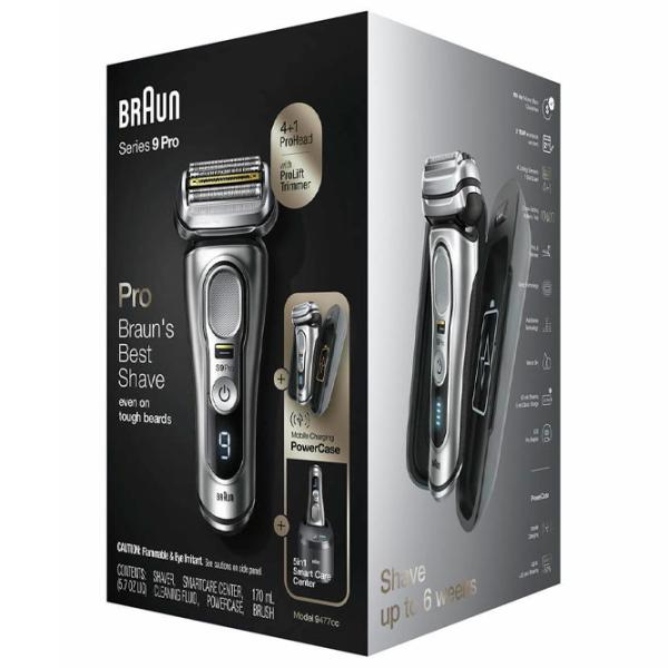 Бритва электрическая Braun Series 9 9477cc Серебряный Черный  photo 4