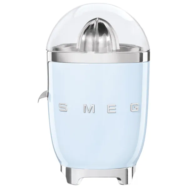 Storcator de fructe Smeg CJF01PBEU Pentru citrice/ 70 W/ Inox Blue photo 3