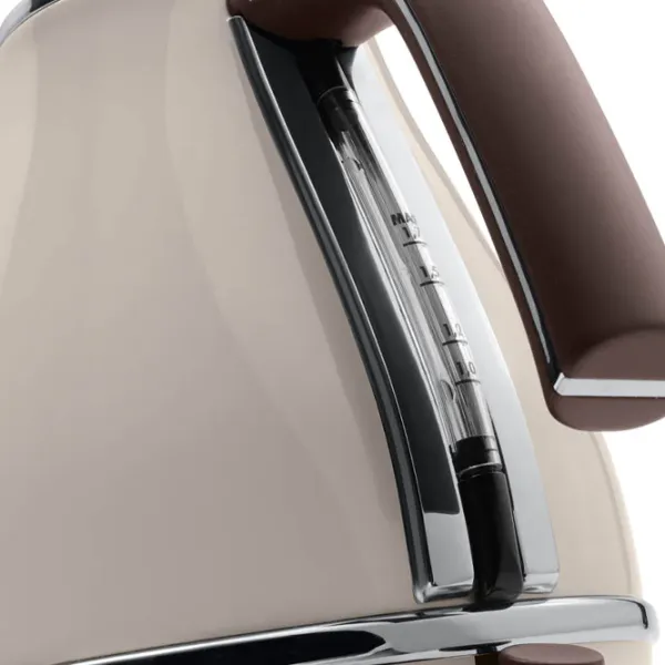 Ceainic electric DeLonghi KBOV2001 BG 1.7l / Ascuns / Beige photo 3