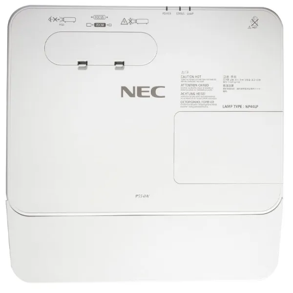 Proiector NEC P554W Pentru birou/ White photo 4 Proiector NEC P554W Pentru birou/ White photo 4
