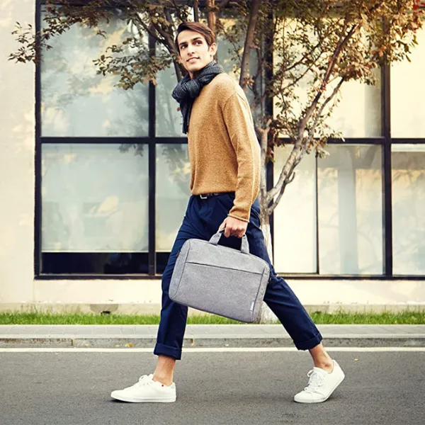 Сумка для ноутбука Lenovo Toploader Business Casual 15.6"/ Серый photo 4 Сумка для ноутбука Lenovo Toploader Business Casual 15.6"/ Серый photo 4