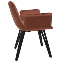 Scaun de bucătărie DecoPrim DC-18 Placaj, spumă poliuretanică/ Pink photo 4