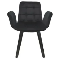 Scaun de bucătărie DecoPrim DC-18 Placaj, spumă poliuretanică/ Black photo 2