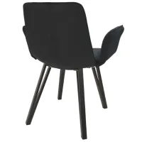 Scaun de bucătărie DecoPrim DC-18 Placaj, spumă poliuretanică/ Black photo 3
