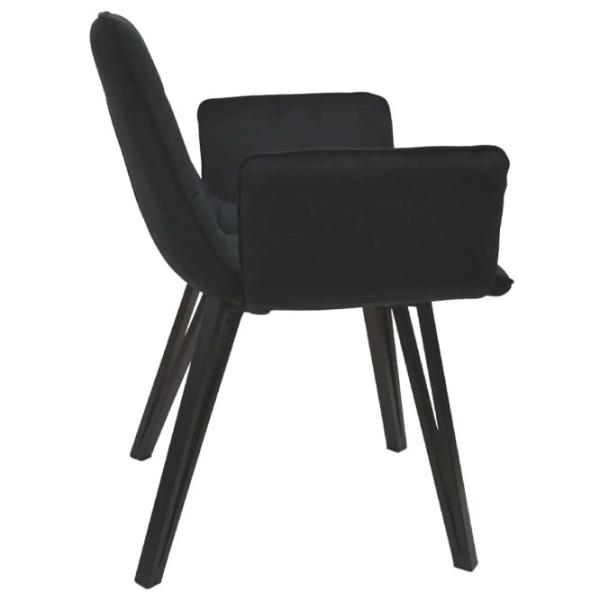 Scaun de bucătărie DecoPrim DC-18 Placaj, spumă poliuretanică/ Black photo 4 Scaun de bucătărie DecoPrim DC-18 Placaj, spumă poliuretanică/ Black photo 4