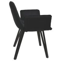 Scaun de bucătărie DecoPrim DC-18 Placaj, spumă poliuretanică/ Black photo 4