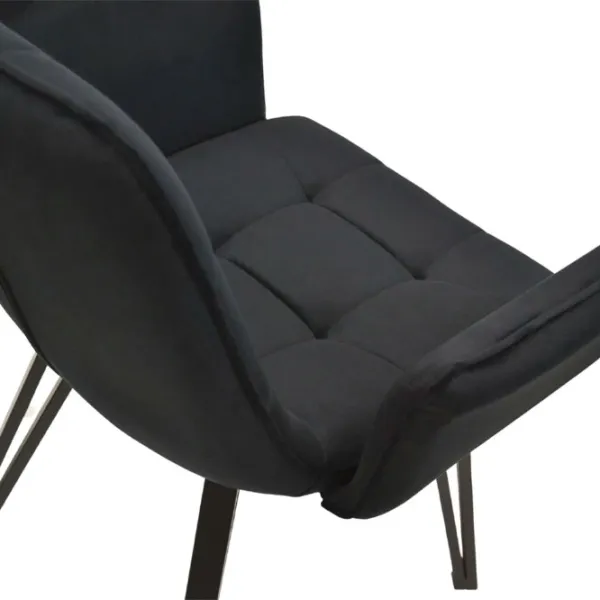 Scaun de bucătărie DecoPrim DC-18 Placaj, spumă poliuretanică/ Black photo 6 Scaun de bucătărie DecoPrim DC-18 Placaj, spumă poliuretanică/ Black photo 6