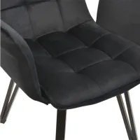 Scaun de bucătărie DecoPrim DC-18 Placaj, spumă poliuretanică/ Black photo 7