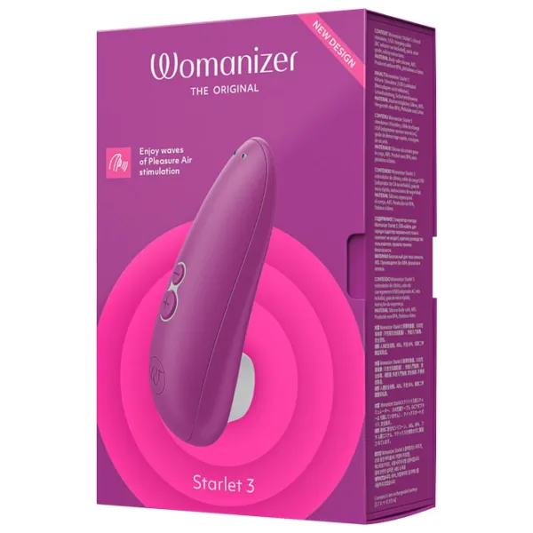 Вибростимулятор Womanizer Starlet 3 Фиолетовый photo 4 Вибростимулятор Womanizer Starlet 3 Фиолетовый photo 4