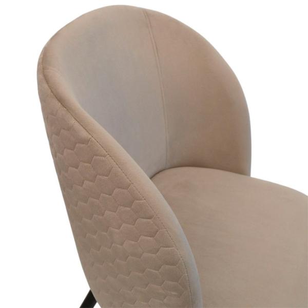 Scaun de bucătărie DecoPrim Spectre Stofă/ Beige photo 4