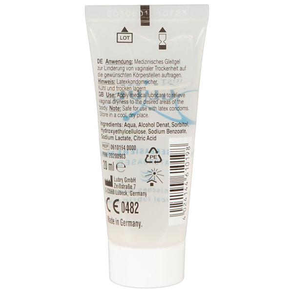 Lubrifiant Just Glide Water-base 20 ml/ fără miros/ Transparent photo 2