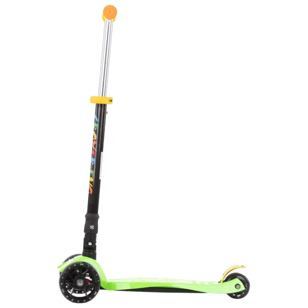 Trotinetă pentru copii cu trei roți Chipolino Croxer Evo (3800931044558) 50 kg/ Green photo 2