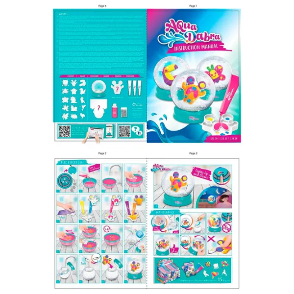 Set de creație Noriel AquaDabra Tropical Birds 322-20 5+/ Multicolor photo 4 Set de creație Noriel AquaDabra Tropical Birds 322-20 5+/ Multicolor photo 4
