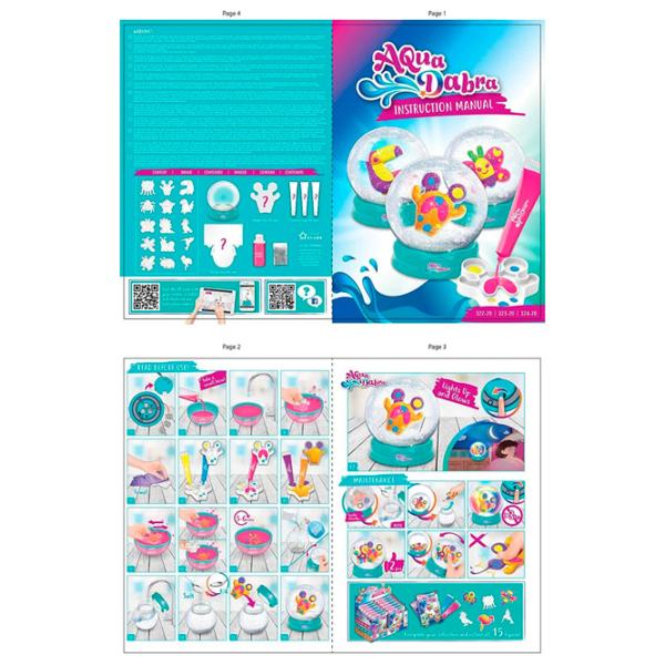 Set de creație Noriel AquaDabra Tropical Birds 322-20 5+/ Multicolor photo 4 Set de creație Noriel AquaDabra Tropical Birds 322-20 5+/ Multicolor photo 4