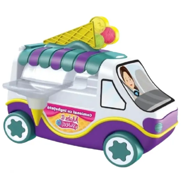 Set de creație Noriel MAKE IT SWEET Camionul cu înghețată INT3948 5+/ Multicolor photo 3 Set de creație Noriel MAKE IT SWEET Camionul cu înghețată INT3948 5+/ Multicolor photo 3