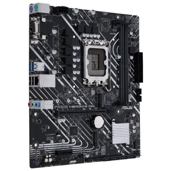 Материнская плата Asus PRIME H610M-E D4 mATX/ Intel H610 photo 2 Материнская плата Asus PRIME H610M-E D4 mATX/ Intel H610 photo 2