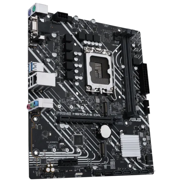 Материнская плата Asus PRIME H610M-E D4 mATX/ Intel H610 photo 3 Материнская плата Asus PRIME H610M-E D4 mATX/ Intel H610 photo 3