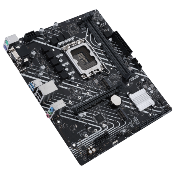 Материнская плата Asus PRIME H610M-E D4 mATX/ Intel H610 photo 4 Материнская плата Asus PRIME H610M-E D4 mATX/ Intel H610 photo 4