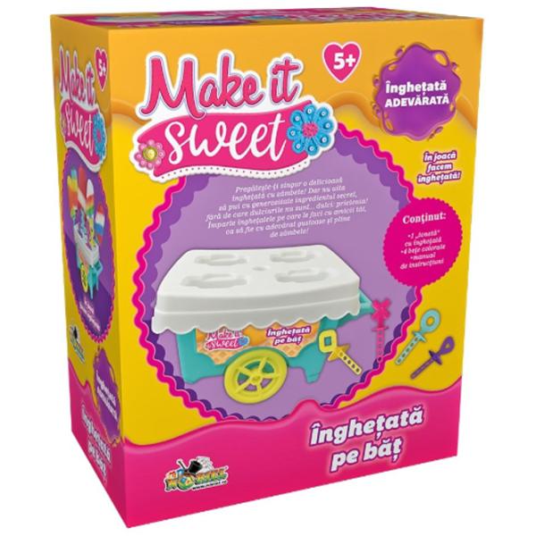 Креативный набор Noriel MAKE IT SWEET Мороженое на палочке INT3917 5+/ Разноцветный photo 2 Креативный набор Noriel MAKE IT SWEET Мороженое на палочке INT3917 5+/ Разноцветный photo 2