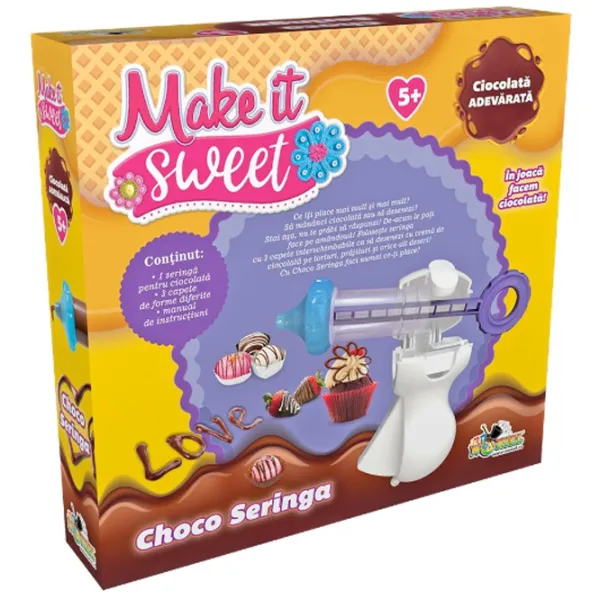 Set de creație Noriel MAKE IT SWEET Choco seringa INT3955 5+/ Multicolor photo 3 Set de creație Noriel MAKE IT SWEET Choco seringa INT3955 5+/ Multicolor photo 3